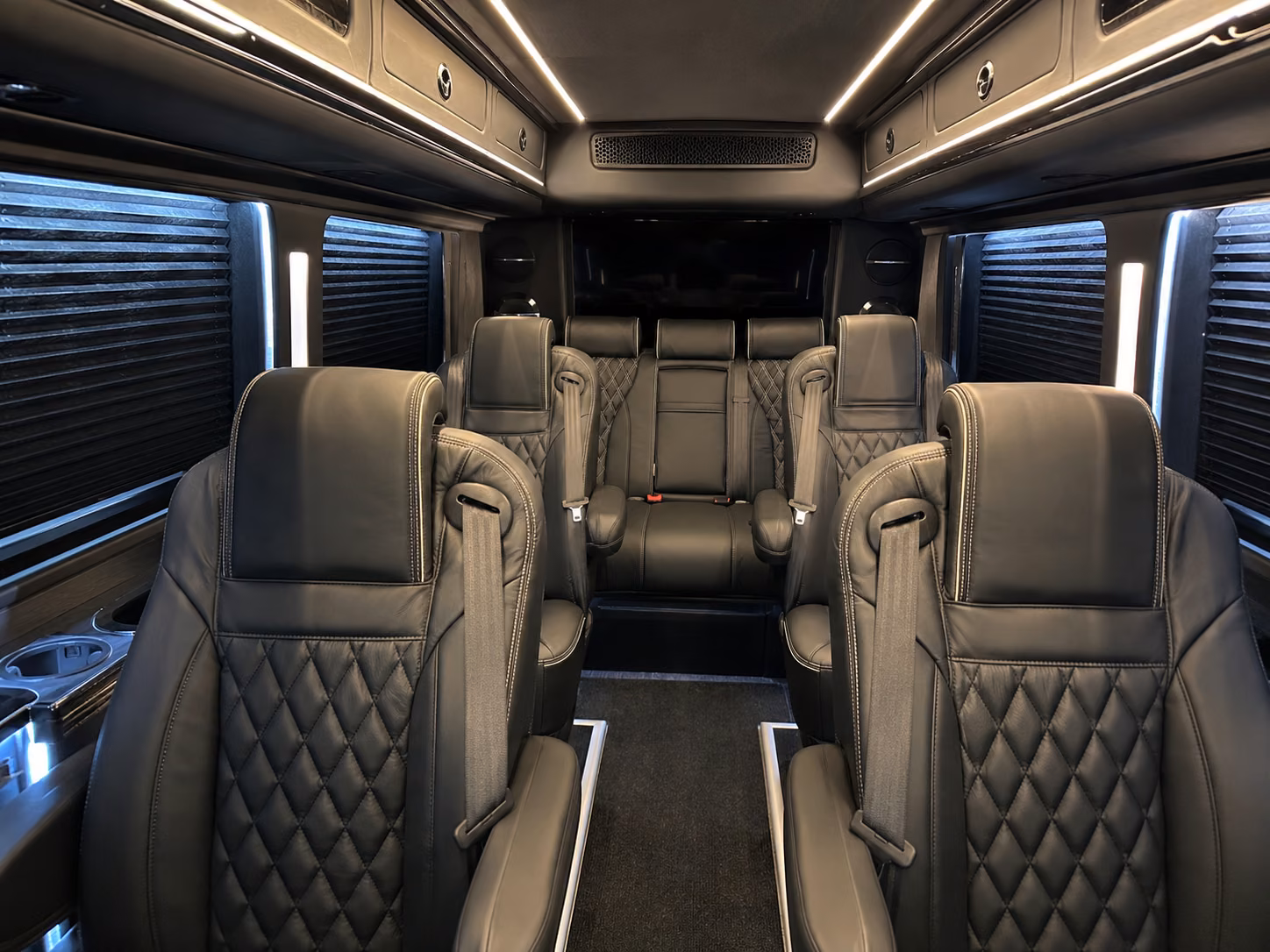 kent 12 passenger sprinter van interior