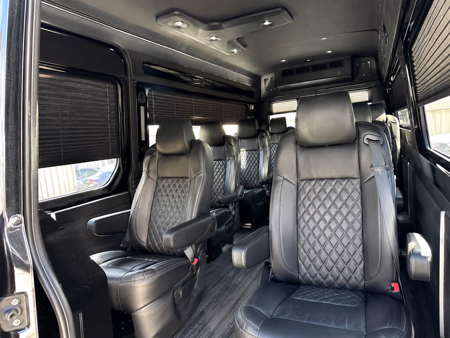 kent 18 passenger sprinter van interior