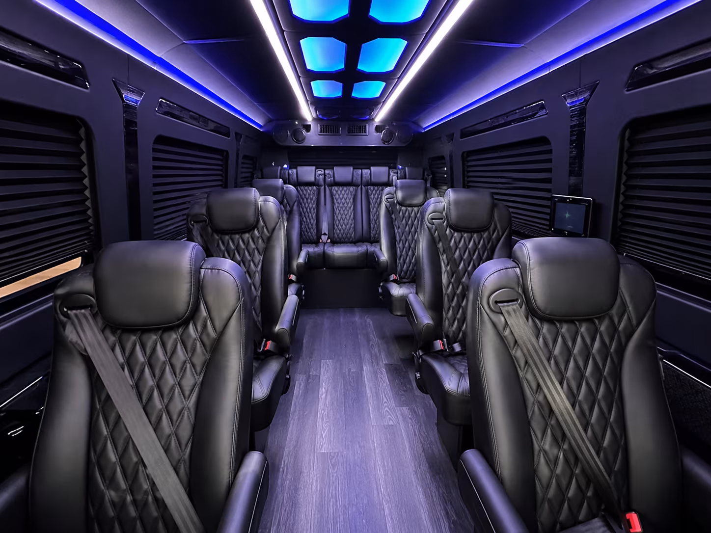parent coordinated prom sprinter van group bookings with set pickup and return times in kent