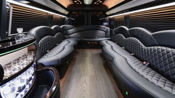 sprinter limousine inside kent